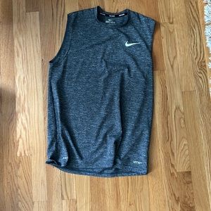 Nike muscle/swim shirt